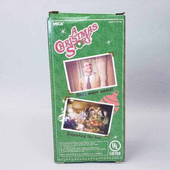 A Christmas Story Neca Leg Lamp Bobble Head and Night Lite - Picture 14 of 15